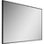 Зеркало BelBagno 100х80 см SPC-AL-1000-800 Nero - 2 Зеркало BelBagno 100х80 см SPC-AL-1000-800 Nero фото 2