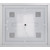 Зеркало BelBagno 98x68 см SPC-KRAFT-985-685-TCH-WARM, белый - 4 Зеркало BelBagno 98x68 см SPC-KRAFT-985-685-TCH-WARM, белый фото 4