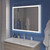 Зеркало BelBagno 100 см SPC-GRT-1000-800-LED-TCH-SND (с голосовым управлением) - 8 Зеркало BelBagno 100 см SPC-GRT-1000-800-LED-TCH-SND (с голосовым управлением) фото 8