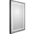 Зеркало BelBagno 50x80 см SPC-KRAFT-500-800-LED-TCH-WARM-NERO - 2 Зеркало BelBagno 50x80 см SPC-KRAFT-500-800-LED-TCH-WARM-NERO фото 2