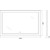 Зеркало BelBagno 108x68 см SPC-KRAFT-1085-685-TCH-WARM, белый - 9 Зеркало BelBagno 108x68 см SPC-KRAFT-1085-685-TCH-WARM, белый фото 9