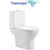 Унитаз-компакт Aquatek Леон AQ2785T-00 с тонкой крышкой микролифт (система смыва Торнадо) фото 