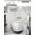 Инсталляция с подвесным унитазом комплект: Grossman Galaxy 900.K31.01.000 с подвесным безободковым унитазом GR-4479SQ сиденье микролифт, крепление, кнопка смыва 700.K31.01.000.000 белый глянцевый фото 5