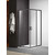 Душевое ограждение Aquatek 80x80 см AQ ARI KV 08020GM, оружейная сталь/прозрачное фото 