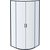 Душевое ограждение Aquatek 90x90 см AQ ARI RO 09020GM, оружейная сталь/прозрачное фото 3