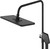 Душевая стойка Grossman Style 500.K35.05.210, чёрный, Цвет производителя: чёрный - 8 Душевая стойка Grossman Style 500.K35.05.210, чёрный, Цвет производителя: чёрный фото 8