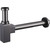 Сифон для умывальника BelBagno BB-SMQ2-GM, оружейная сталь фото 