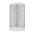 Душевая кабина Taliente 90x90 см TA-9091M, хром/матовое фото 