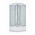Душевая кабина Taliente 80x80 см TA-8080M, хром/матовое фото 