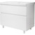 Тумба напольная с раковиной AN Сандра 100 см, белый фото 