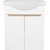 Тумба напольная с раковиной AN Келли 55 см, белый фото 5