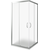 Душевое ограждение Bas Infinity CR-90-G-CH 90х90 см, хром/матовое - 3 Душевое ограждение Bas Infinity CR-90-G-CH 90х90 см, хром/матовое фото 3