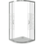 Душевое ограждение Bas Infinity R-80-W-CH 80х80 см, хром/узор - 3 Душевое ограждение Bas Infinity R-80-W-CH 80х80 см, хром/узор фото 3