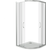 Душевое ограждение Bas Latte R-90-C-WE 90х90 см, алюминий/прозрачное - 3 Душевое ограждение Bas Latte R-90-C-WE 90х90 см, алюминий/прозрачное фото 3