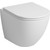 Унитаз подвесной безободковый Grossman Color GR-4455MS с крышкой микролифт, белый матовый -  Унитаз подвесной безободковый Grossman Color GR-4455MS с крышкой микролифт, белый матовый фото