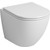 Унитаз подвесной безободковый Grossman GR-4455S с крышкой микролифт, белый глянцевый фото 
