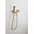 Набор для гигиенического душа Belz B55645-5, золото матовое - 6 Набор для гигиенического душа Belz B55645-5, золото матовое фото 6