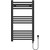 Полотенцесушитель электрический Gerhans П13 400х800 мм K610845B-1, чёрный -  Полотенцесушитель электрический Gerhans П13 400х800 мм K610845B-1, чёрный фото
