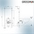 Унитаз импульсный подвесной Grossman Impuls GR-5502 с сиденьем микролифт, с инсталляцией Grossman 901.5502.01.000 в комплекте фото 12