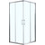 Душевое ограждение Azario Greenwood 110x110 см AZ-NNE1142 1100, серебро/прозрачное фото 