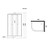 Душевая кабина Niagara Eco 120x80 см NG-4512-14L BLACK, с мелким поддоном 13 см, профиль хром матовый, стекло тонированное (безсиликоновая сборка) - 3 Душевая кабина Niagara Eco 120x80 см NG-4512-14L BLACK, с мелким поддоном 13 см, профиль хром матовый, стекло тонированное (безсиликоновая сборка) фото 3
