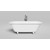 Ванна каменная Salini Ornella 180x80 см 103521M (S-Stone) матовая - 8 Ванна каменная Salini Ornella 180x80 см 103521M (S-Stone) матовая фото 8