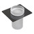 Стакан для зубных щеток Boheme Space 10966-SGM-TUM, цвет графит глянцевый -  Стакан для зубных щеток Boheme Space 10966-SGM-TUM, цвет графит глянцевый фото