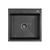 Кухонная мойка Diadonna DS5050BL, чёрный фото 