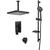 Набор смесителей 4 в 1 для душа Aquatek Вега AQ1075MB, чёрный матовый, Цвет производителя: чёрный матовый -  Набор смесителей 4 в 1 для душа Aquatek Вега AQ1075MB, чёрный матовый, Цвет производителя: чёрный матовый фото