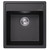 Кухонная мойка Abber Quarz AQ2901B, чёрный фото 
