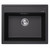 Кухонная мойка Abber Quarz AQ2902B, чёрный фото 
