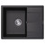 Кухонная мойка Abber Quarz AQ2903B, чёрный фото 