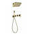 Душевая система для ванны Grocenberg GB5030MG, матовое золото фото 