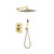 Душевая система для ванны Grocenberg GB5089GO-3, золото фото 