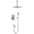 Душевая система для ванны Grocenberg GB5089NK-2, никель фото 