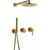 Душевая система для ванны Grocenberg GB5090GL, золотой брашированный фото 
