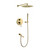 Душевая система для ванны Grocenberg GB5099GO-1, золото фото 