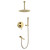 Душевая система для ванны Grocenberg GB5099GO-2, золото фото 