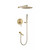 Душевая система для ванны Grocenberg GB5099MG-1, матовое золото фото 