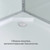 Душевая кабина Avacan 90x90 см D2090, хром/матовое (безсиликоновая сборка) фото 6