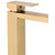 Смеситель для умывальника высокий Grocenberg GB3008MG, матовое золото фото 2