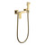 Набор для гигиенического душа Grocenberg GB101N-GO, золото - 2 Набор для гигиенического душа Grocenberg GB101N-GO, золото фото 2