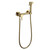 Набор для гигиенического душа Grocenberg GB103N-GO, золото -  Набор для гигиенического душа Grocenberg GB103N-GO, золото фото