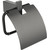 Держатель для туалетной бумаги Grocenberg AC0029BG, цвет графит -  Держатель для туалетной бумаги Grocenberg AC0029BG, цвет графит фото