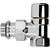 Вентиль термостатический угловой Royal Thermo Design 1/2"М30х1,5 RTE 07.0016 RT фото 5