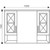 Зеркало-шкаф EvaGold Duglas 100 см EG010024 - 4 Зеркало-шкаф EvaGold Duglas 100 см EG010024 фото 4