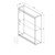 Зеркало-шкаф EvaGold White Stone 60 см EG010119, бетон - 3 Зеркало-шкаф EvaGold White Stone 60 см EG010119, бетон фото 3