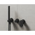 Смеситель для душа Ravak Spring SG 065.20BL.O2+S X070553, чёрный матовый - 2 Смеситель для душа Ravak Spring SG 065.20BL.O2+S X070553, чёрный матовый фото 2