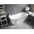 Ванна отдельностоящая Abber AB9257-1.5 R 150x78 см фото 8