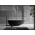 Ванна отдельностоящая Abber AB9211MB 170x80 см, черный матовый фото 8